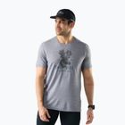 Vyriški marškinėliai Smartwool Moose Mode Active Graphic Tee SS light gray heather