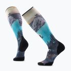 Slidinėjimo kojinės Smartwool Ski Targeted Cushion Winter Phase Print OTC purple dawn