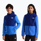 Vaikiškas flisinis džemperis The North Face Teen Glacier Full Zip Hoodie bold blue/activ blue