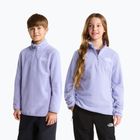Vaikiškas flisinis džemperis The North Face Teen Glacier 1/4 Zip pale plum