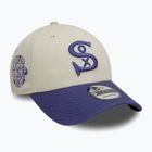 Kepuraitė su snapeliu New Era WS Patch 9Forty Chicago White Sox light beige