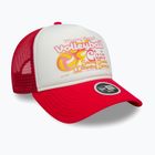 Kepuraitė su snapeliu New Era Foam Trucker bright pink