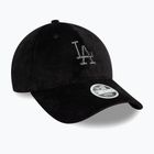 Kepuraitė su snapeliu New Era Diamante Velour 9Forty Los Angeles Dodgers black