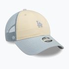 Kepuraitė su snapeliu New Era 9Twenty Trucker Los Angeles Dodgers light beige