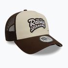 Kepuraitė su snapeliu New Era NE Motorsport Trucker light beige