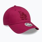 Kepuraitė su snapeliu New Era Metallic Logo 9Forty Los Angeles Dodgers dark red