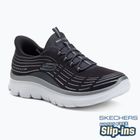 Moteriški batai SKECHERS Summits Plus Soft Luster anglies spalvos/sidabriniai