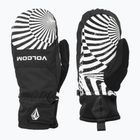 Vyriškos snieglenčių pirštinės Volcom V.CO Nyle Mitt black print