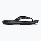 Šlepetės per pirštą Crocs Crocband Flip black/slate grey