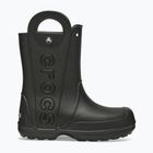 Lietaus batai Crocs Handlwe It Rain Boot black