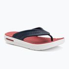 Šlepetės per pirštą Crocs InMotion Flip navy