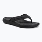 Šlepetės per pirštą Crocs Yukon Vista II Leather black/black