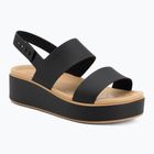 Moteriškos basutės  Crocs Brooklyn Matte Wrap Low Wedge black/cashew