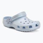 Vaikiškos šlepetės Crocs Classic Pearl Shine blue frost