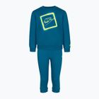 Vaikiškas sportinis kostiumas Nike Sportswear Get With Me Lightweight Fleece green abyss