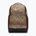 Treniruočių kuprinė Nike Brasilia 9.5 24 l burgundy crush/black/volt