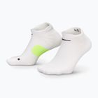 Kojinės Nike Running Midweight No-Show white/volt/black