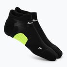 Kojinės Nike Running Midweight No-Show black/smoke grey/white