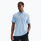 Vyriški teniso marškinėliai Nike Court Dri-Fit Polo Solid celestine blue / black