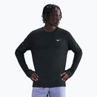 Vyriškos "Nike Stride Dri-Fit Waffle Crew" bėgimo marškinėliai ilgomis rankovėmis black