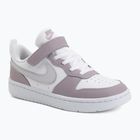 Vaikiški batai Nike Court Borough Low Recraft white/plum fog/white/venice