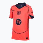 Vaikiški futbolo marškinėliai Nike FC Barcelona 2025/26 Stadium Third Jr bright mango/midnight navy/midnight navy