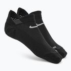 Kojinės Nike Running No-Show Wool black/dark smoke grey/light smoke grey