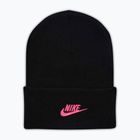 Žieminė kepurė Nike Peak Futura Beanie black/pinksicle