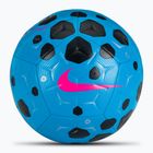 Futbolo kamuolys Nike Academy blue glow/black/pink blast dydis 5