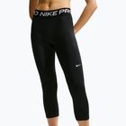 Moteriškos tamprės Nike Pro Mid-Rise Crop black/white