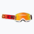 Dviračių akiniai Fox Racing Main Hello Future white/yellow/mirror