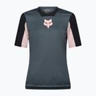 Moteriški dviračių marškinėliai Fox Racing Defend Jersey Creation SS deep cobalt