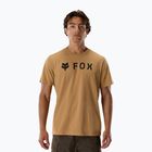 Vyriški marškinėliai Fox Racing Absolute 195 Original SS Tee brown sugar