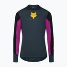 Vyriški ilgomis rankovėmis dviračių marškinėliai Fox Racing Defend Creation galaxy blue