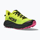 Vyriški bėgimo bateliai HOKA Challenger 8 neon hoka citrus/juodi