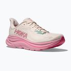 Moteriški bėgimo batai HOKA Clifton 10 Wide rose cream/dried rose
