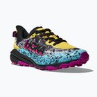 Vaikiški bėgimo batai HOKA Speedgoat 6 electric lemon/black