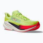 Vyriški bėgimo batai Hoka Mach X 3 neon yuzu/squid ink