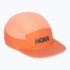 Kepurė su snapeliu HOKA Trail Race neon cantaloupe