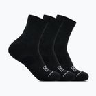 Kojinės HOKA Quarter Run Sock 3-Pack black/black/black