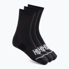 Kojinės HOKA Quarter Run Sock 3-Pack black/black/black