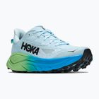 Moteriški bėgimo batai HOKA Challenger 8 Wide glimmering blue/tart apple
