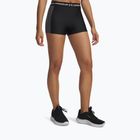 Moteriški treniruočių šortai Under Armour HeatGear Rib Shorty black/castlerock/white