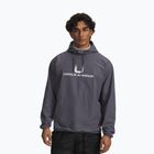 Vyriškas džemperis Under Armour Unstoppable Woven Hoodie castlerock/white