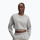 Moteriškas džemperis Under Armour Rival Fleece Piped Crew mod gray light heather/white