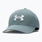 Vyriška kepurė su snapeliu Under Armour Blitzing Adj jasper blue/white/white
