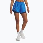 Moteriški bėgimo šortai Under Armour Fly By 2in1 blue atlantis/washed navy/reflective