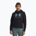 Moteriškas džemperis Under Armour Rival Feelce Shimmer Hoody black/iridescent