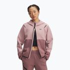 Moteriškas džemperis Under Armour Unstoppable Fleece HZ tourmaline pink/maroon mist/black