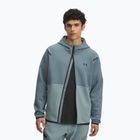 Vyriškas džemperis Under Armour Unstoppable Fleece Full Zip HD jasper blue/serpentine/black
